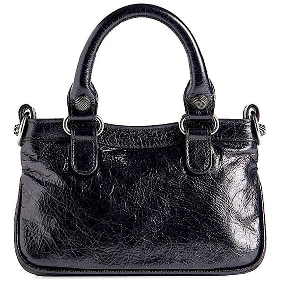 NEWš„BALENCIAGA Mini Neo Cagole Leather Top Handle Bagš„ - Picture 6 of 11